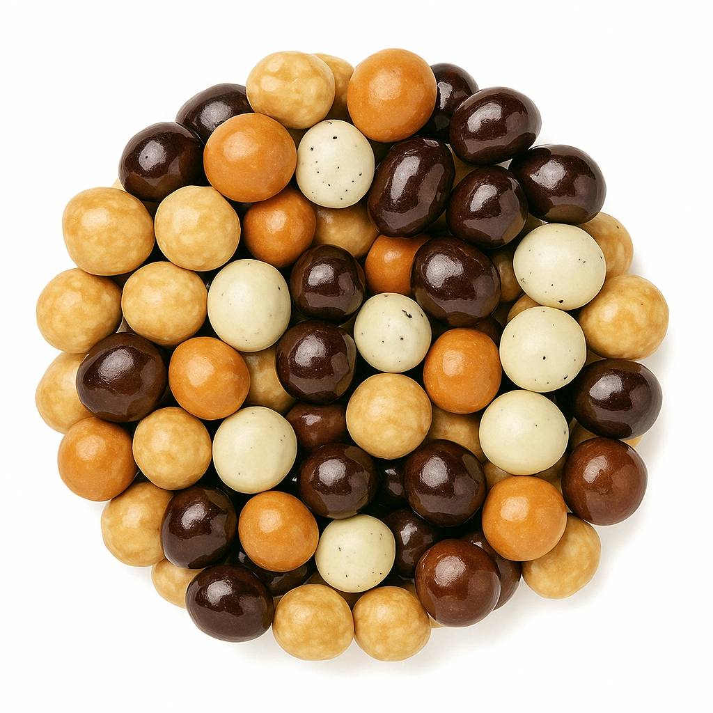 Chocolate Covered Espresso Beans ~ 1 lb. Gift Box of 5 Assorted Flavors ~ by Andy Anand
