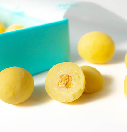 Tea Time Dragée's ~  1 lb. White Chocolate Dragée Gift Box ~ by Andy Anand