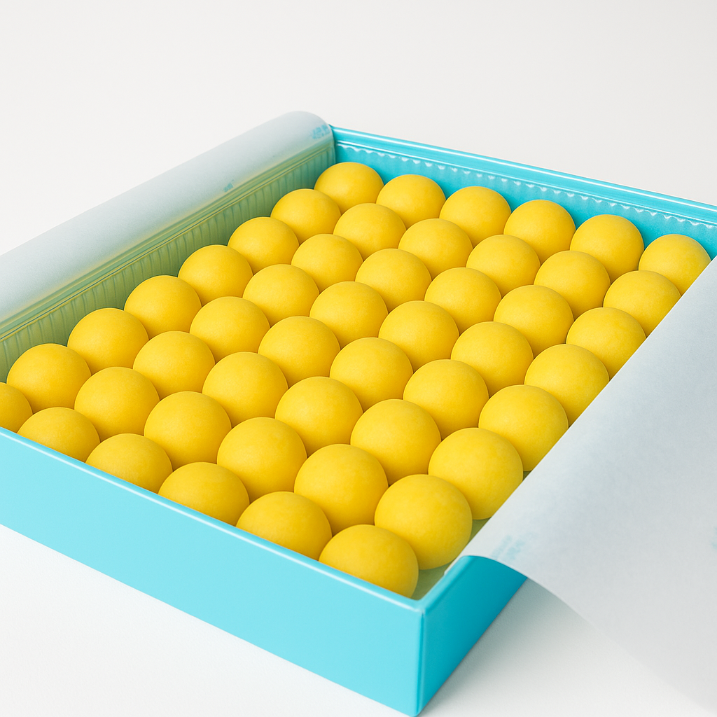 Tea Time Dragée's ~  1 lb. White Chocolate Dragée Gift Box ~ by Andy Anand