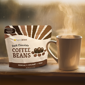 Happy Bites Dark Chocolate Coffee Beans (16 oz)