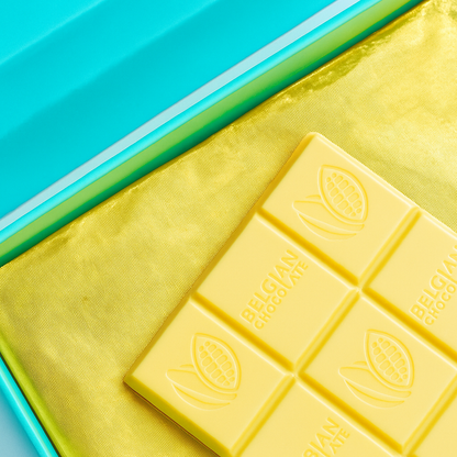 Andy Anand Sugar Free Belgian White Chocolate Bars (60% Cacao) – Stevia Sweetened, Gluten Free Gourmet White Chocolate, Silky Rich Indulgence, Gift Box, 3 Bars