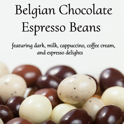 Chocolate Covered Espresso Beans ~ 1 lb. Gift Box of 5 Assorted Flavors ~ by Andy Anand