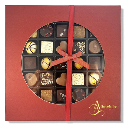 Gourmet Bonbon Assortment ~ 25 Pc. Chocolate Truffle Gift Box ~ by Andy Anand