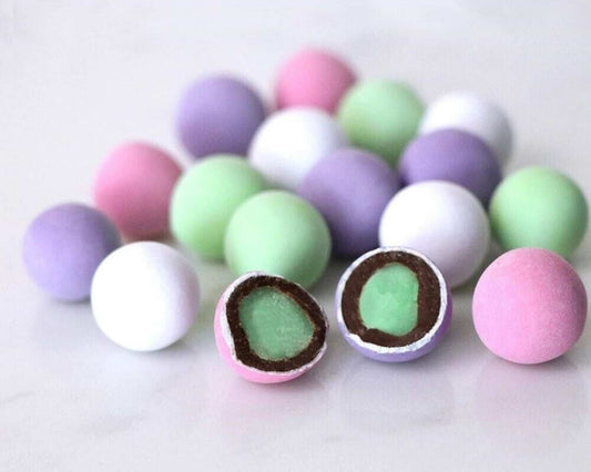 Holland Mints ~ 2 lbs. Dark Belgian Chocolate Dragée Gift Box ~ by Andy Anand