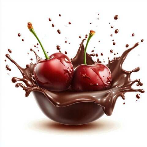 Andy Anand Chocolate Covered Cherries – Vegan Dark Chocolate Cordials Made with 60% Dark Chocolate (Cocoa Butter), 24 pcs