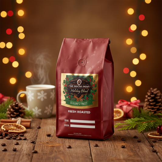 Holiday Blend Coffee Showcase Image