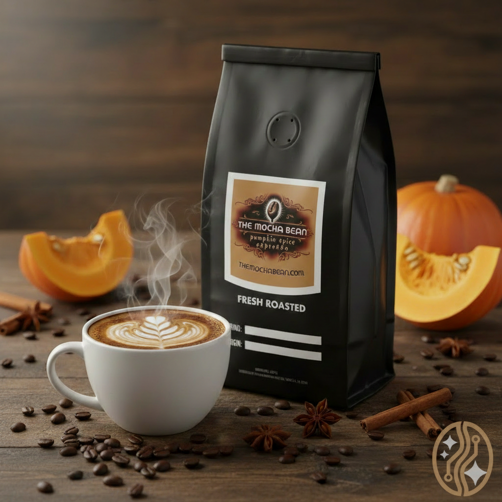 Pumpkin Spice Coffee Showcase with Watermark